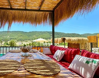 Kaş Sarıbelen'de Şık Tasarımlı, Özel Havuzlu, 2+1 Tatil Villası - 3