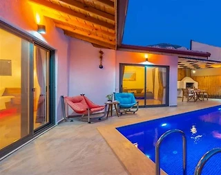 Kaş Bezirgan'da Balayı Çiftlerine Uygun, Özel Havuzlu, Romantik Villa - 2