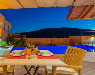 Kaş Bezirgan'da Balayı Çiftlerine Uygun, Özel Havuzlu, Romantik Villa - 5