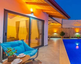 Kaş Bezirgan'da Balayı Çiftlerine Uygun, Özel Havuzlu, Romantik Villa - 3