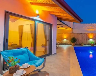Kaş Bezirgan'da Balayı Çiftlerine Uygun, Özel Havuzlu, Romantik Villa - 3