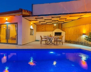 Kaş Bezirgan'da Balayı Çiftlerine Uygun, Özel Havuzlu, Romantik Villa - 4