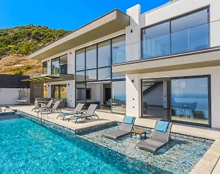 Kaş Bezirgan'da Enfes Deniz Manzaralı, Özel Havuzlu, Lüks Kiralık Villa - 5