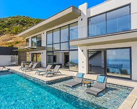 Kaş Bezirgan'da Panoramik Deniz Manzaralı, Özel Havuzlu, 3+1 Villa - 3