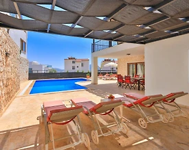Kaş Kalkan'da Deniz ve Doğa Manzaralı, Özel Havuzlu, Lüks Villa - 3