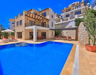 Kaş Kalkan'da Deniz ve Doğa Manzaralı, Özel Havuzlu, Lüks Villa - 4