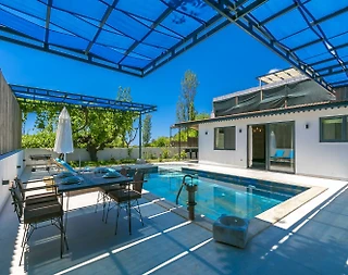 Kaş İslamlar'da Huzurlu Doğada, Özel Havuzlu, Jakuzili Villa - 3