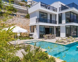Kaş Kalkan'da Enfes Deniz Manzaralı, Sonsuzluk Havuzlu, Görkemli Villa - 2
