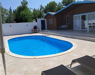 Kaş İslamlar'da Huzurlu Doğa İçerisinde, Korunaklı, Jakuzili Villa - 4