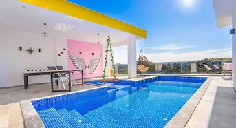 Beautifully Designed Honeymoon Villa with Private Pool in Kas