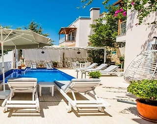 Kaş Kalkan'da Merkezi Konumda, Özel Havuzlu, 6 Kişilik Villa - 5