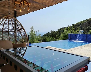 Kaş İslamlar'da Çekirdek Ailelere Uygun, Özel Havuzlu, 2+1 Villa - 5