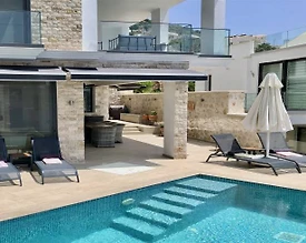 Kaş Kalkan'da Enfes Deniz Manzaralı, Özel Havuzlu, 8 Kişilik Villa - 2