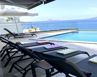 Kaş Kalkan'da Enfes Deniz Manzaralı, Özel Havuzlu, 8 Kişilik Villa - 3