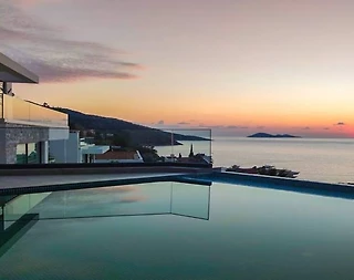 Kaş Kalkan'da Enfes Deniz Manzaralı, Özel Havuzlu, 8 Kişilik Villa - 1