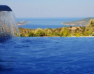 Kaş Bezirgan'da Muhteşem Manzaralı, Özel Havuzlu, Lüks Villa - 4