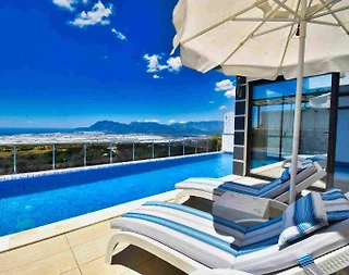 Kaş Üzümlü'de Eşsiz Manzaralı, Özel Havuzlu, Modern Villa - 4