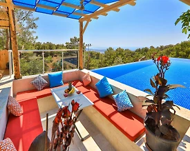 Kaş İslamlar'da Gözlerden Uzak, Özel Havuzlu, 2+1 Villa - 3