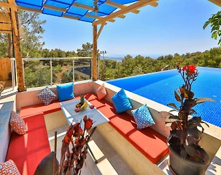 Kaş İslamlar'da Gözlerden Uzak, Özel Havuzlu, 2+1 Villa - 3