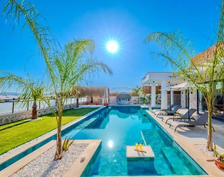 Kaş Çavdır'da Doğa İle İç İçe, Özel Havuzlu, Lüks Villa - 5