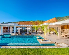 Kaş Çavdır'da Doğa İle İç İçe, Özel Havuzlu, Lüks Villa - 2