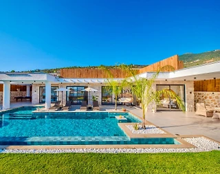Kaş Çavdır'da Doğa İle İç İçe, Özel Havuzlu, Lüks Villa - 2