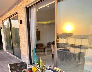 Kaş Çavdır'da Doğa İle İç İçe, Özel Havuzlu, Saunalı, Balayı Villası - 3