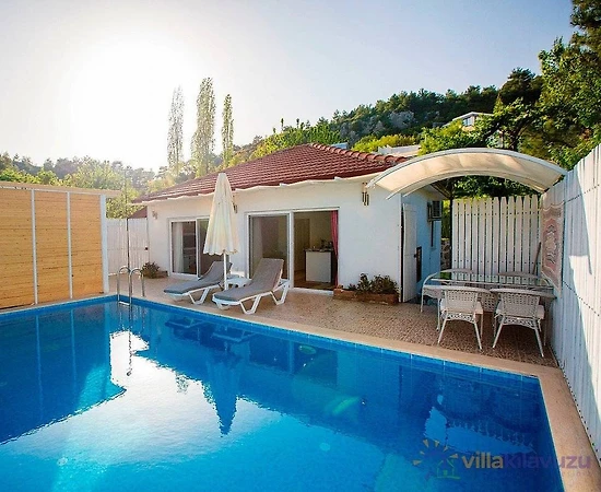 Kaş İslamlar'da Muhteşem Doğada, Özel Havuzlu, Tatil Villası - 1
