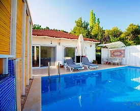 Kaş İslamlar'da Muhteşem Doğada, Özel Havuzlu, Tatil Villası - 3