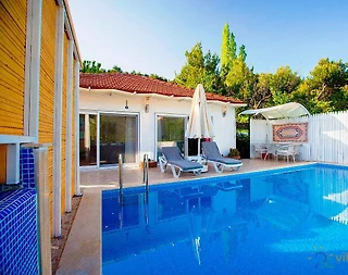 Kaş İslamlar'da Muhteşem Doğada, Özel Havuzlu, Tatil Villası - 3