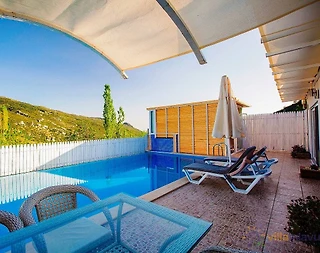 Kaş İslamlar'da Muhteşem Doğada, Özel Havuzlu, Tatil Villası - 4