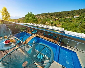 Kaş İslamlar'da Enfes Doğada, Özel Havuzlu, Lüks Kiralık Villa - 3