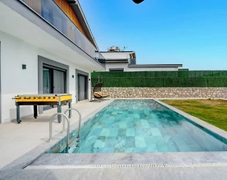 Fethiye Kargı'da Merkezi Konumda, Özel Havuzlu, Modern Villa - 4