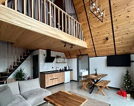 Kartepe Maşukiye'de Doğa İçerisinde, Isıtmalı Havuzlu, Ferah Bungalov - 2