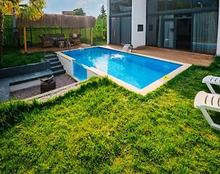 Kartepe Maşukiye'de Doğa İçerisinde, Isıtmalı Havuzlu, Lüks Bungalov - 4