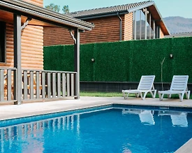 Maşukiye'de Geniş Ailelere Uygun, Isıtmalı Özel Havuzlu, Kiralık Bungalov - 2