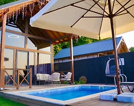 Kartepe Maşukiye'de Muhteşem Doğada, Özel Havuzlu, Konforlu Bungalov - 2