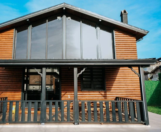 Kartepe Maşukiye'de Yeşil Bahçeli, Isıtmalı Özel Havuzlu, Kiralık Bungalov - 1