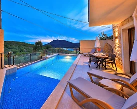 Kaş Ağullu'da Doğa İle Baş Başa, Özel Havuzlu, Otantik Tasarımlı Villa - 3