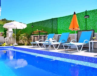 Kaş Andifli'de Sakin Konumda, Özel Havuzlu, Modern Tasarımlı Villa  - 2