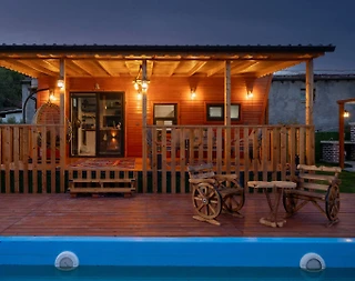 Kaş Ahatlı'da Huzurlu Doğada, Özel Havuzlu, Geniş Bahçeli Tiny House - 3