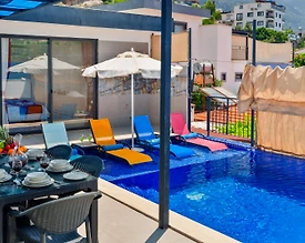 Kaş Akbel'de Huzur Dolu Doğada, Özel Havuzlu, Kiralık Villa - 3