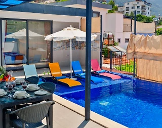 Kaş Akbel'de Huzur Dolu Doğada, Özel Havuzlu, Kiralık Villa - 3