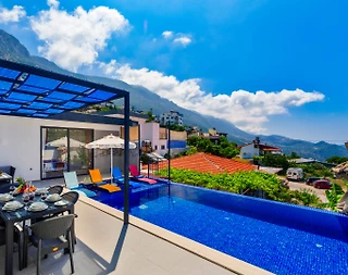 Kaş Akbel'de Huzur Dolu Doğada, Özel Havuzlu, Kiralık Villa - 4