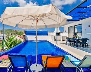 Kaş Akbel'de Huzur Dolu Doğada, Özel Havuzlu, Kiralık Villa - 5