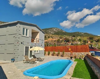 Kaş Aklar'da Doğa İle İç İçe, Özel Havuzlu, Kiralık Villa - 1