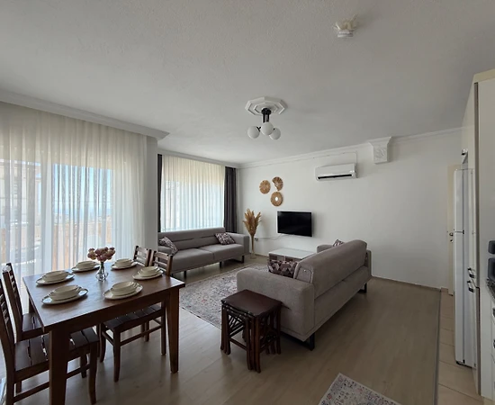 Kaş Andifli'de Çekirdek Ailelere Uygun, 2+1, Kiralık Apart - 1