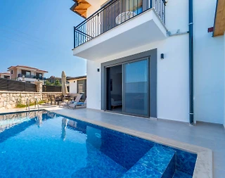 Kaş Andifli'de Çekirdek Ailelere Uygun, Özel Havuzlu, Kiralık Villa - 1