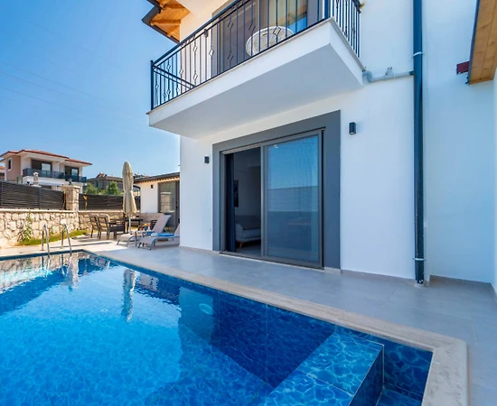 Kaş Andifli'de Çekirdek Ailelere Uygun, Özel Havuzlu, Kiralık Villa - 1