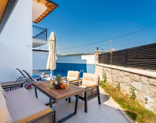 Kaş Andifli'de Çekirdek Ailelere Uygun, Özel Havuzlu, Kiralık Villa - 5